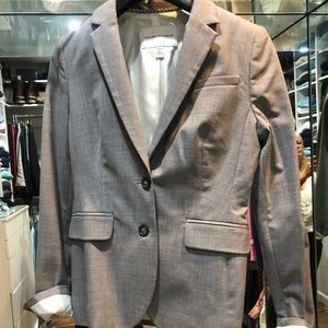 Corporate gray blazer.  Gently worn.  Size 4